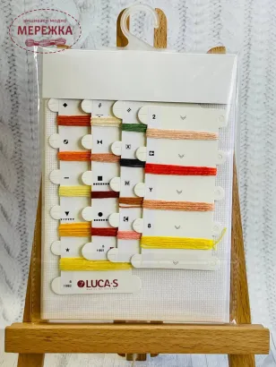 Фото набір для вишивання Лука-с Лисичка 3