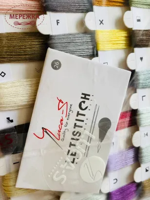 Фото набір для вишивання хрестиком Лукас Котеджний сад