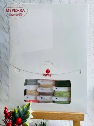 Фото набір для вишивання Лука-с Грудневий букет