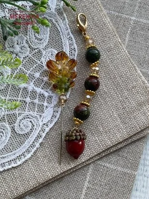 Фото Hobby Bee Набір китичка та голка-пін, Дубочок