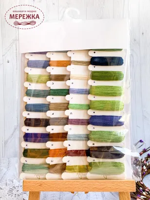 Фото набір для вишивання Lucas Іриси В444