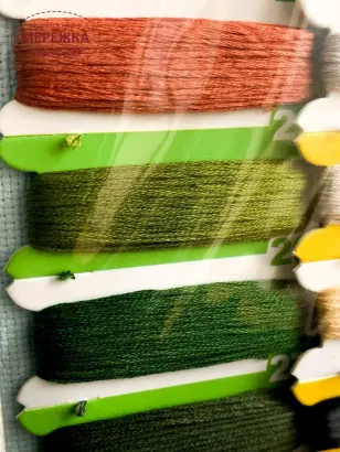 Фото набір для вишивання Мережка Сільські магазини К-174