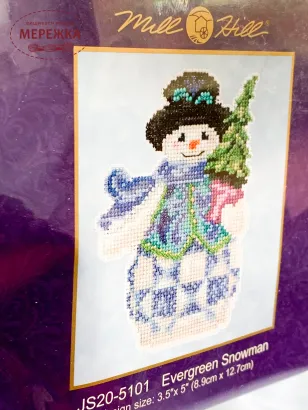 Фото набір Міл Хіл Вічнозелений сніговик