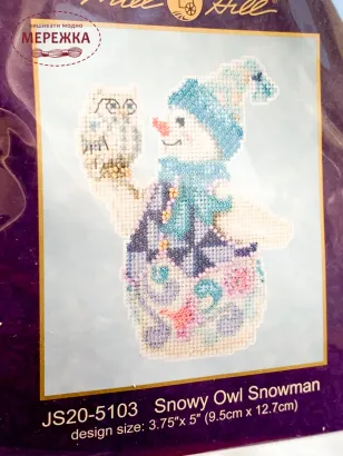Фото набір Міл Хіл Сніговик і сова