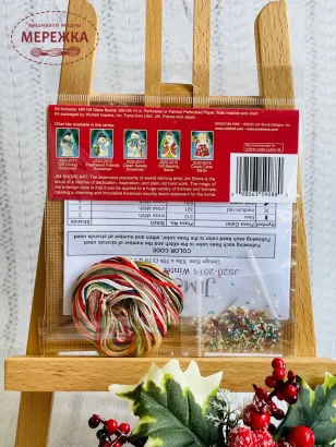 Фото набір для вишивання МіллХілл Санта зимових побажань