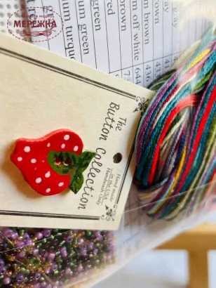 Фото набір для вишивання Міл Хіл Час вишивати