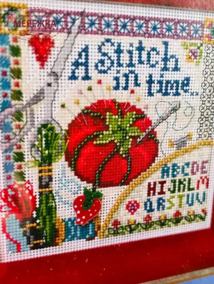 Фото набір для вишивання Міл Хіл Час вишивати