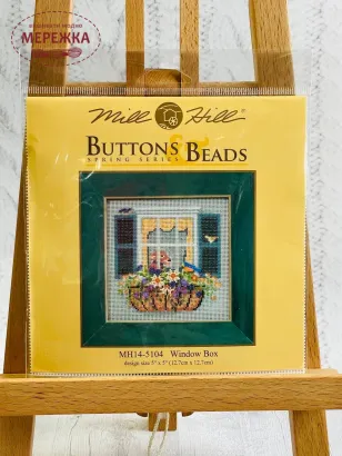 Фото набір для вишивання МілХіл Віконний вазонок