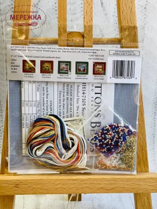 Фото набір для вишивання МіллХілл Морський семплер