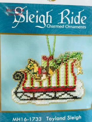 Набір для вишивання МіллХілл Іграшкові сани