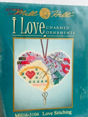 Набір для вишивання МіллХілл Люблю вишивати