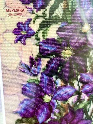 Набір для вишивання Клематіси