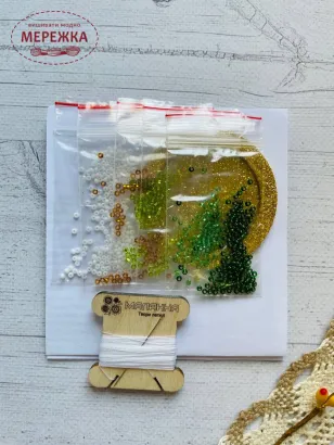 Фото набір для ткання бісером Яблуко