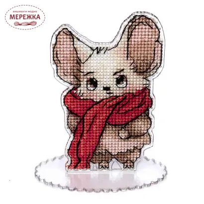 Фото Набір для вишивання хрестиком WonderlandCrafts на пластиковій основі FLX-003