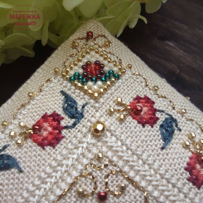 Фото Набір для вишивання хрестиком NeedleArt Голківничка "Петриківський мотив"