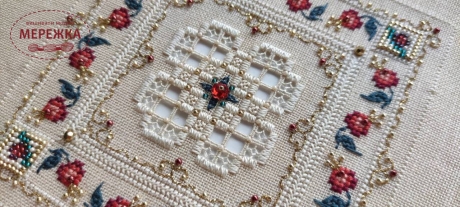 Фото Набір для вишивання хрестиком NeedleArt Голківничка "Петриківський мотив"