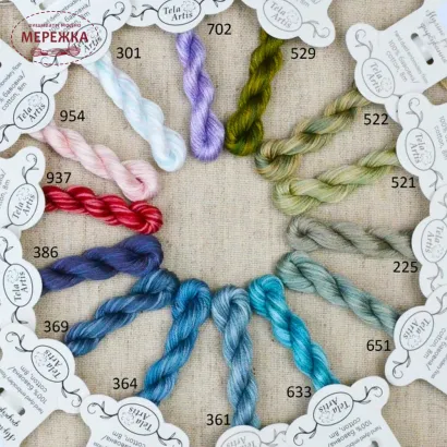 Фото TelaArtis Муліне ручного фарбування Мишеня 225