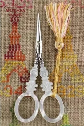 Фото Ножиці Sajou Mother of pearl style Cross
