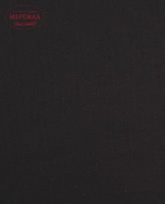 Фото Домоткане полотно Оксамит, колір чорний