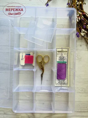 Фото органайзер для муліне пластиковий