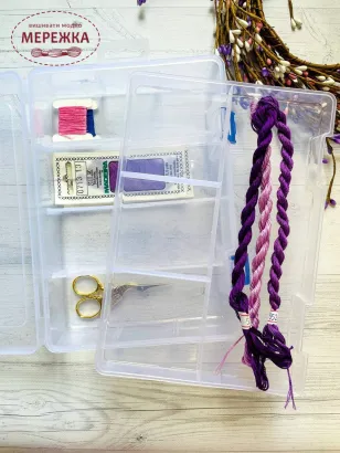 Фото органайзер для муліне пластиковий