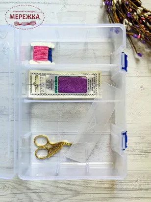 Фото органайзер для муліне пластиковий