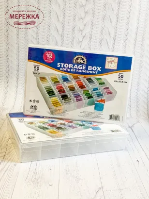 Фото органайзер для муліне ДМС+бобінки