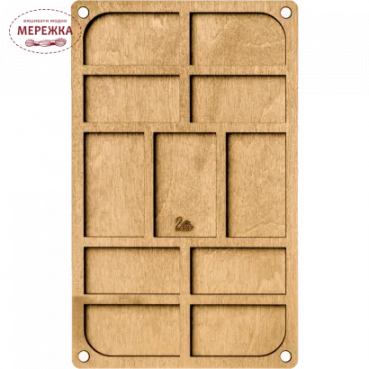 Фото органайзер для бісеру FLZB-062