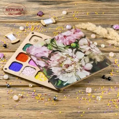 Фото Органайзер для бісеру WonderlandCrafts з кришкою FLZB-227