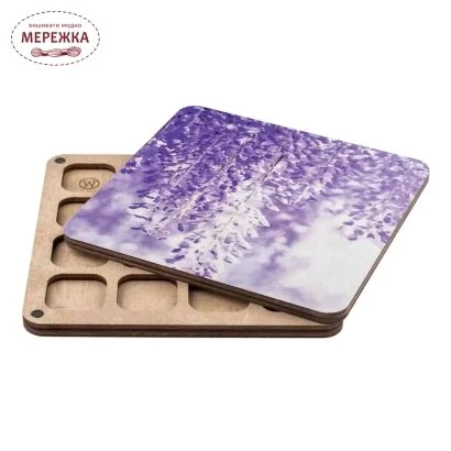 Фото Органайзер для бісеру WonderlandCrafts з кришкою FLZB-229