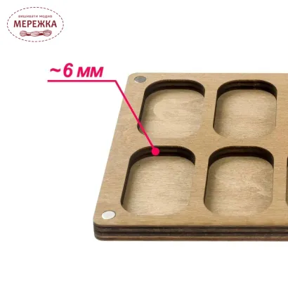 Фото Органайзер для бісеру WonderlandCrafts FLZB-245