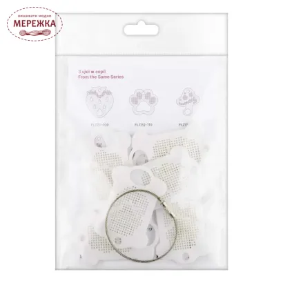 Фото Органайзер для муліне WonderlandCrafts 10шт+кільце, "Бобінка" FLZ(S)-111