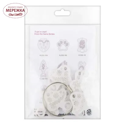 Фото Органайзер для муліне WonderlandCrafts 10шт+кільце, "Гриб" FLZ(S)-112