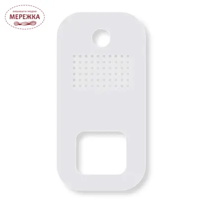 Фото Органайзер для муліне WonderlandCrafts 10шт+кільце, "Палетка" FLZ(S)-116