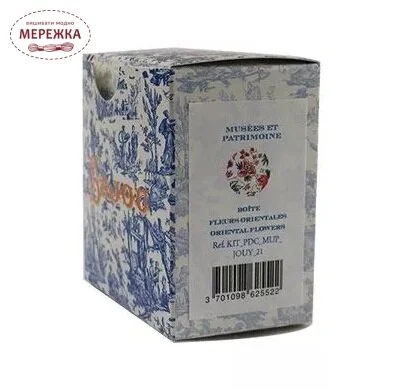 Фото Набір для вишивання хрестиком Sajou Декоративна скринька Oriental Flowers #21