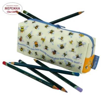 Фото Emma Ball Органайзер для процесів Bees Pencil Case PC04