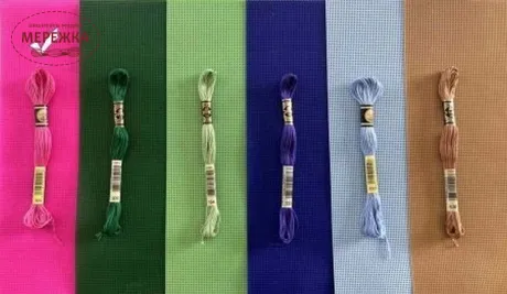 Фото Канва пластикова №14, неоновий рожевий РС602