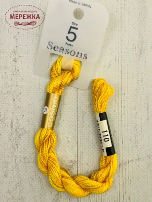 Фото COSMO Seasons Embroidery Thread #5, 25m 110
