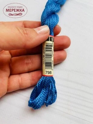 Фото DMC Perle Cotton #5 798