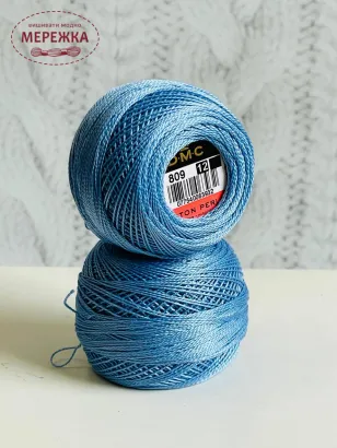 DMC Pearl Cotton #12 809 фото