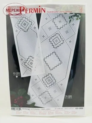 Фото Permin набір для вишивання в техніці хардангер 63-1850