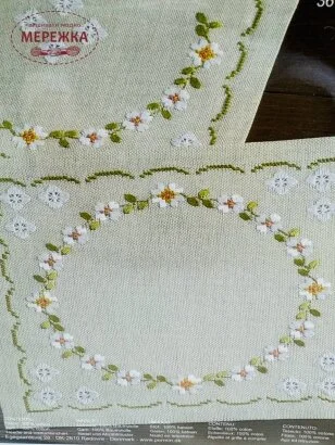Фото Permin набір для вишивання в техніці хардангер 75-1857