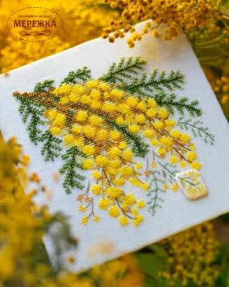 Фото Набір для вишивання хрестиком Комод Мімоза