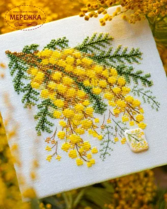 Фото Набір для вишивання хрестиком Комод Мімоза