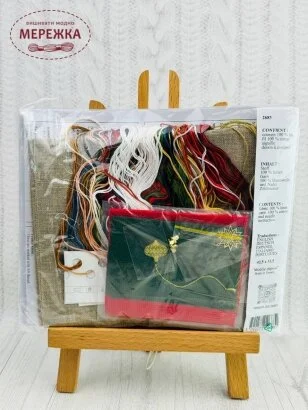 Фото Набір для вишивання хрестиком Le Bonheur des Dames Tableau Abecedaire Noel 2683