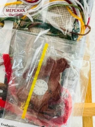 Фото Набір для вишивання хрестиком Le Bonheur des Dames Sapin Chalet Bienvenue 2725