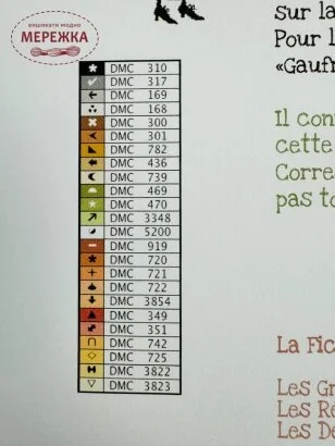 Фото Madame la Fee ключ до схеми Trick or Treat 124545