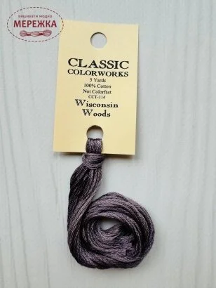 Фото Муліне ручного фарбування Classic Colorworks Wiskonsin Woods CCT-114