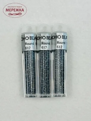 Фото Бісер TOHO Round 11/0, 4 гр. Matte Gun Metal TR-11-612