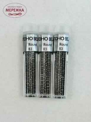 Фото Бісер TOHO Round 11/0, 4 гр. Metallic Iris Brown TR-11-83